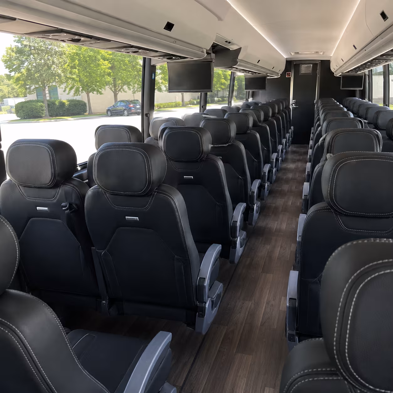 citrus heights charter bus interior